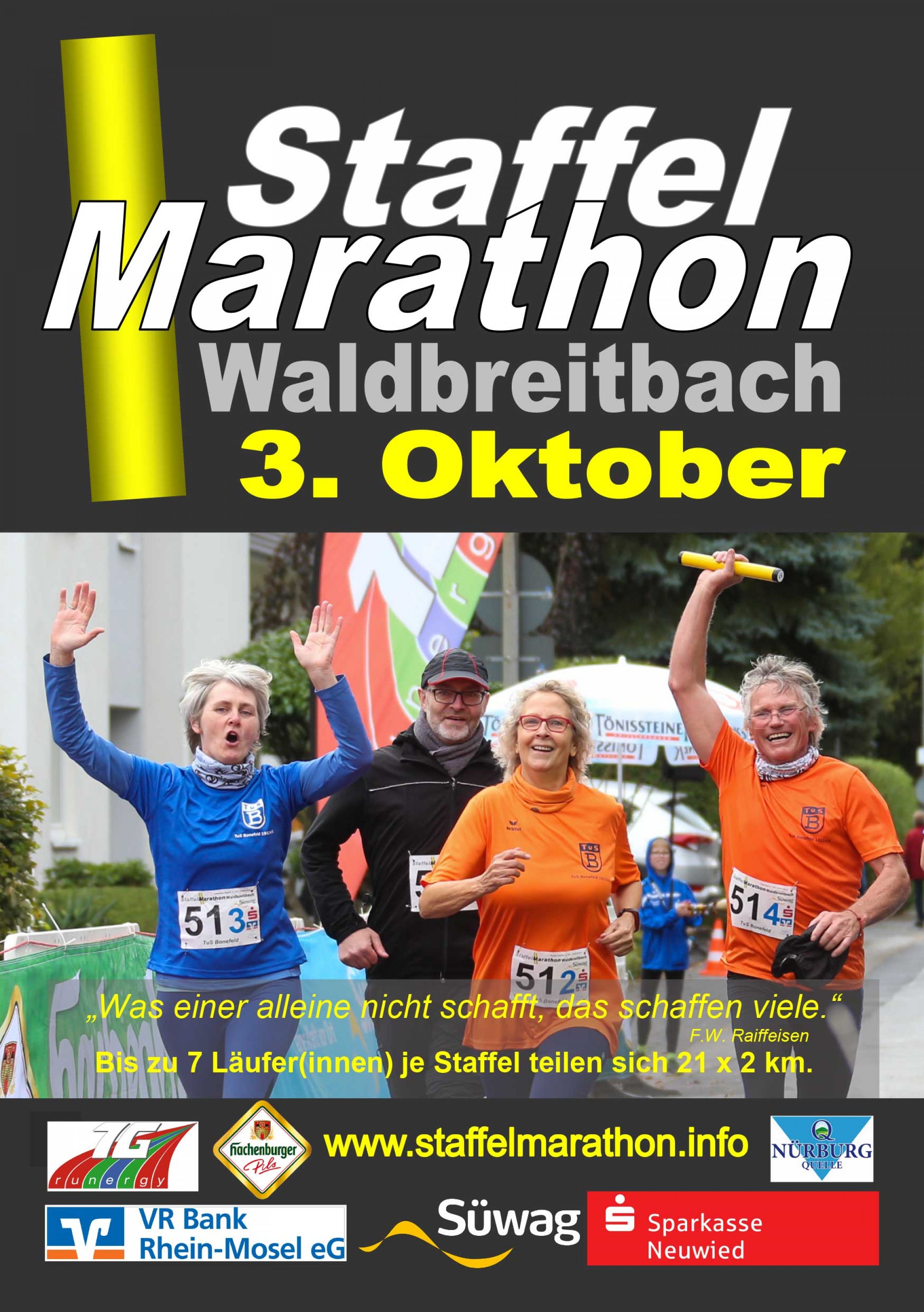 Flyer StaffelMarathon 2021